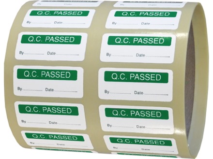 image result for qc ok labels
